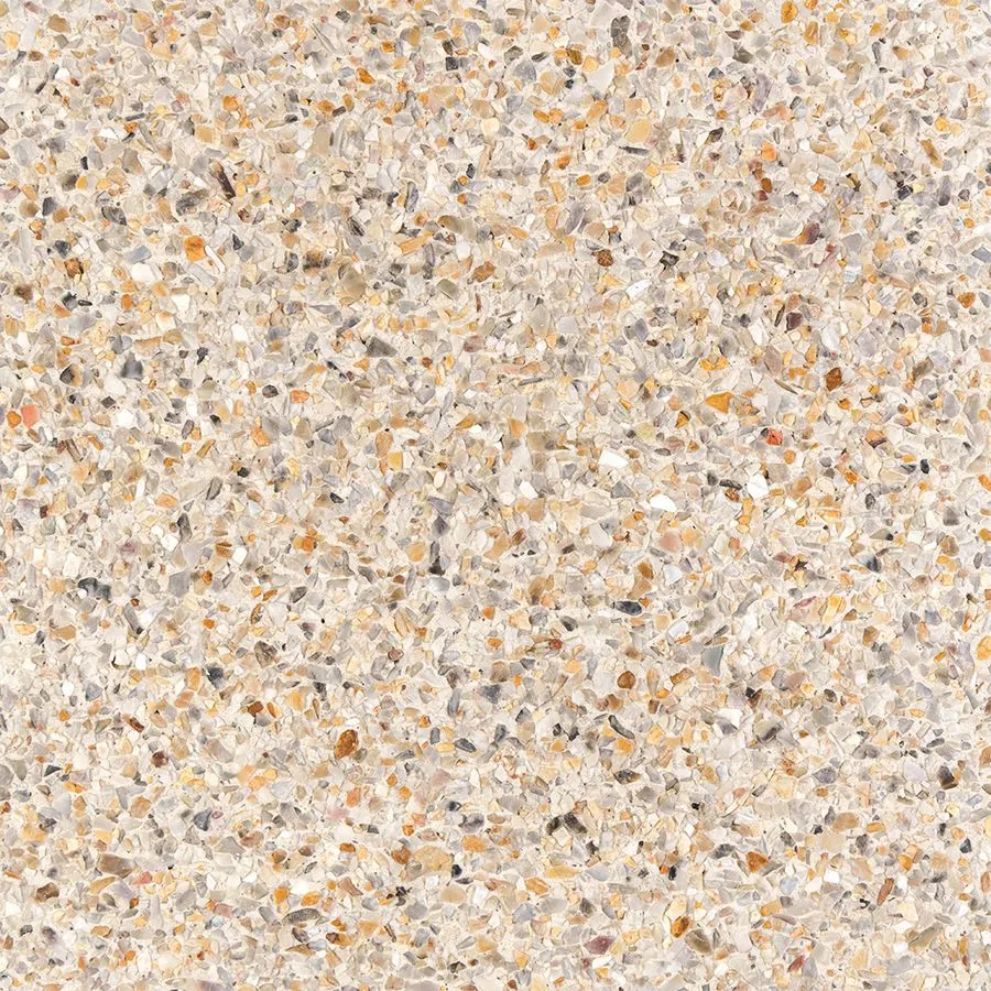 Amber White Fine Blend Exposed, Limecrete swatch