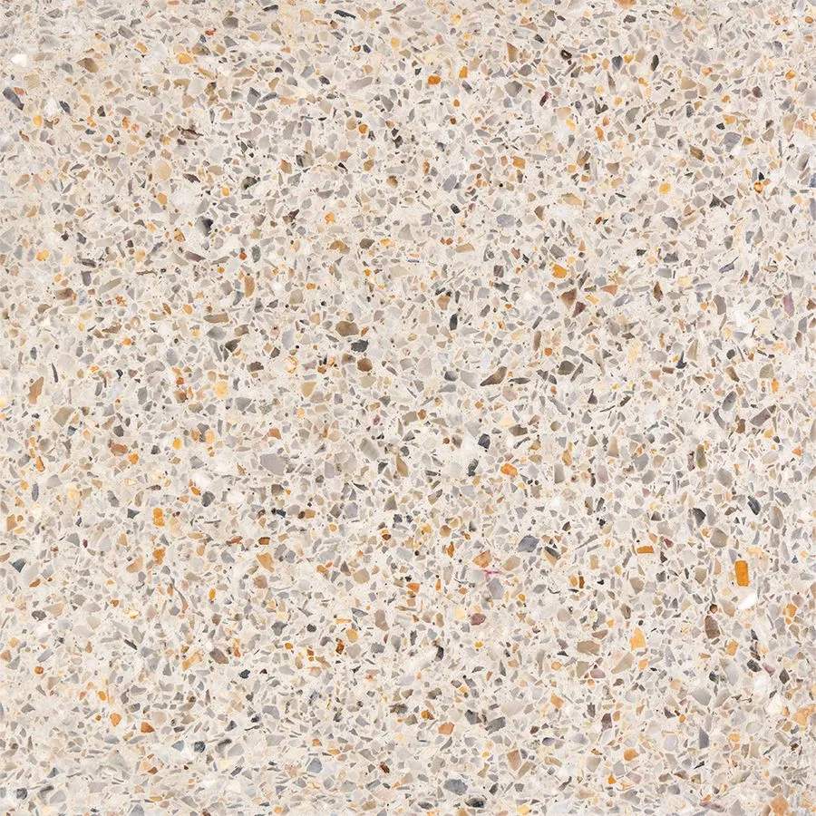 Amber White Fine Blend Honed, Limecrete swatch