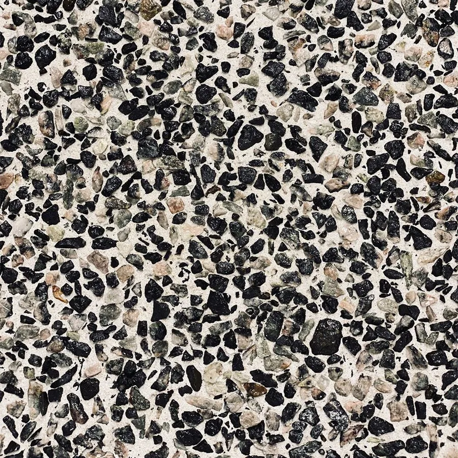 Ash Black Ash Exposed, Limecrete swatch