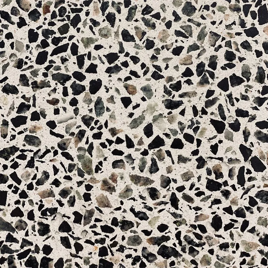 Ash Black Ash Honed, Limecrete swatch