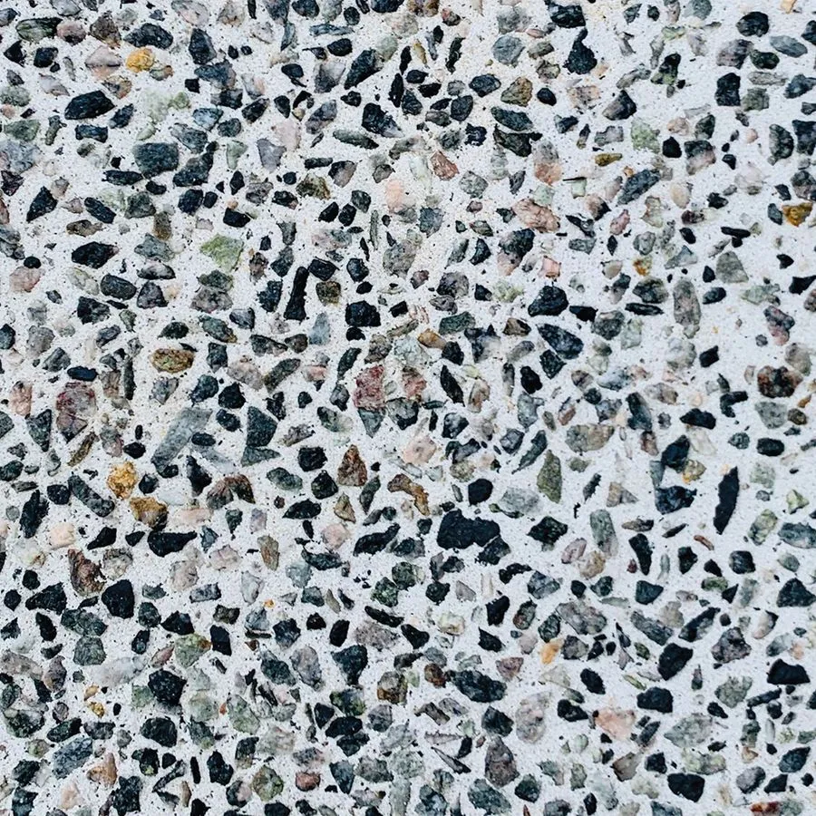 Ash White Ash Fine Blend Exposed, Limecrete swatch