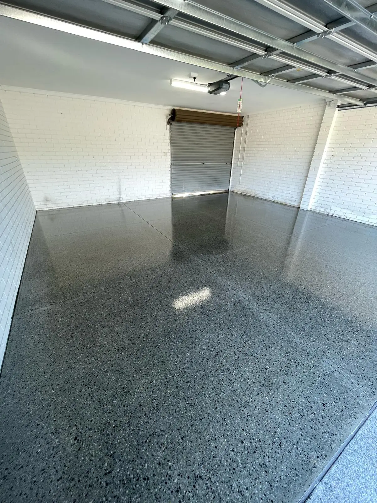 Banksia honed and sealed garage floor
